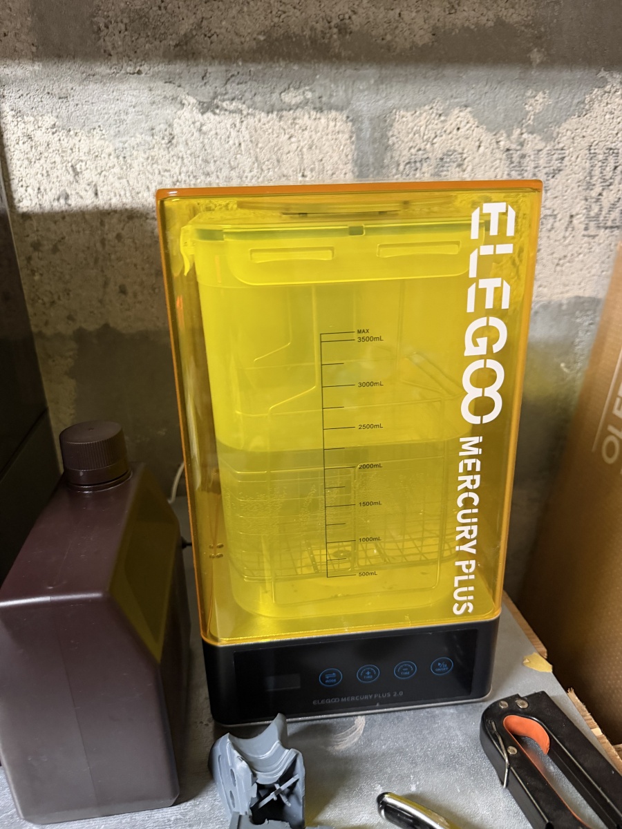 Elegoo Mars 5 Ultra + Mercury plus V2